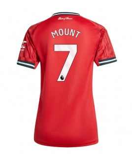 Günstige Manchester United Mason Mount #7 Heimtrikot Damen 2025-26 Kurzarm